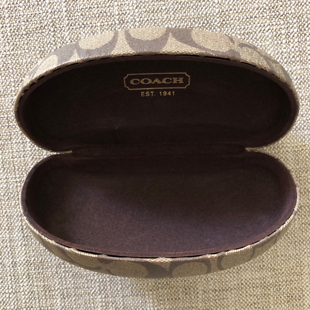 Authentic Coach Eyeglasses/Sunglasses Case